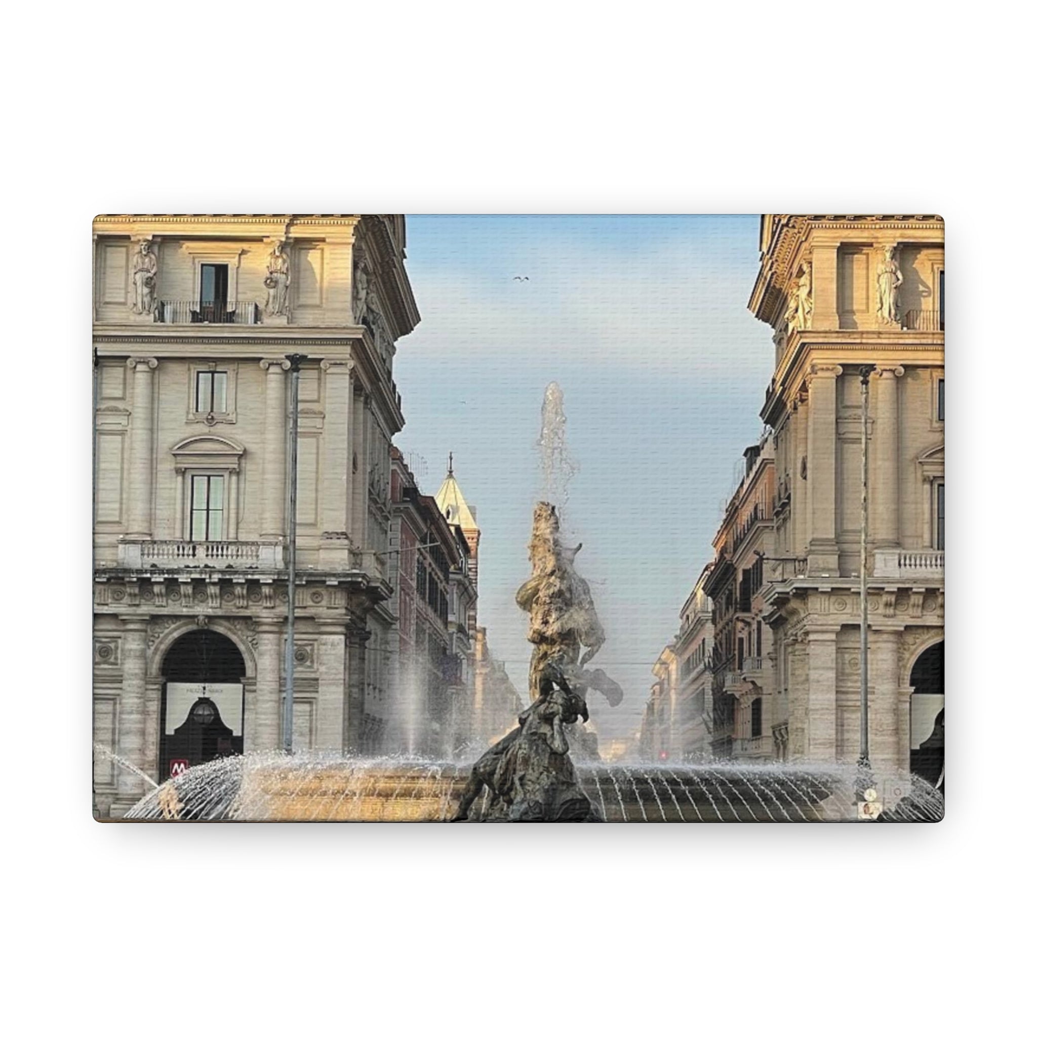 Rome Italy Canvas Wrap