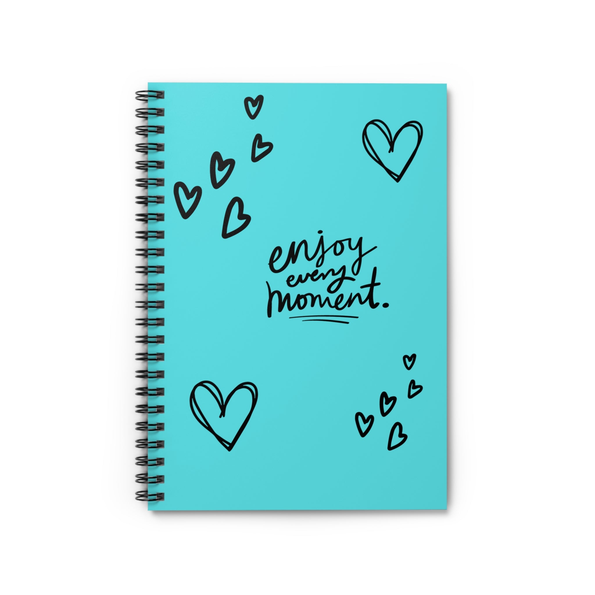 Enjoy Every Moment Spiral Notebook - Ruled Line