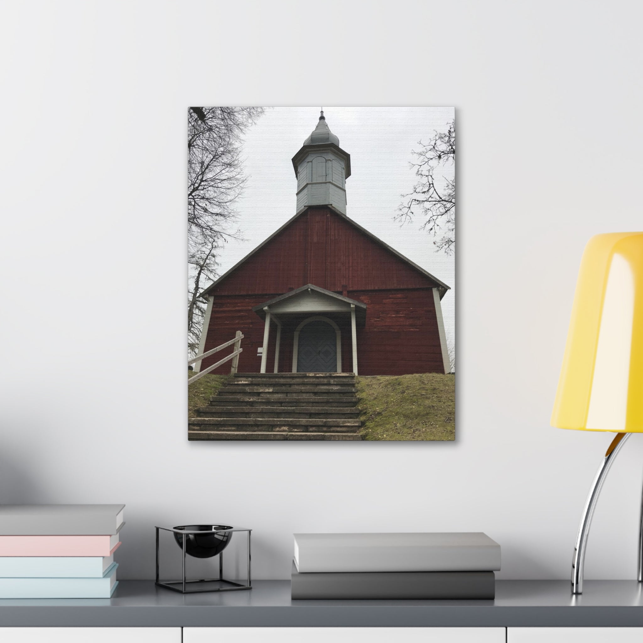 Latvia Church Canvas Wrap