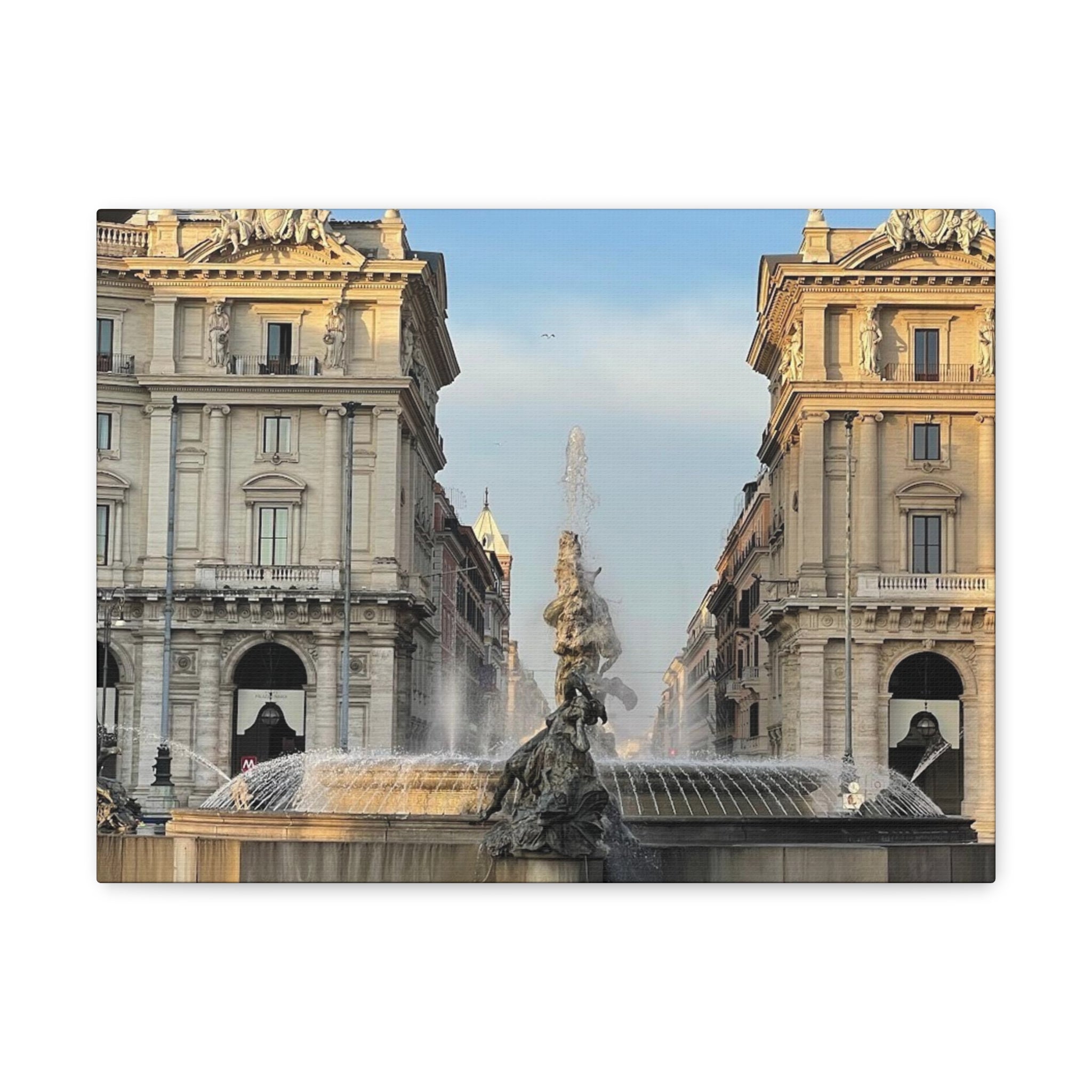 Rome Italy Canvas Wrap