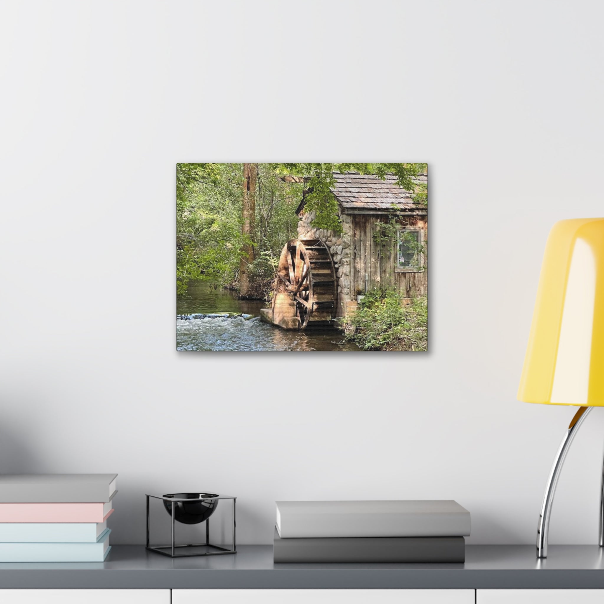 Old Wooden Mill Canvas Wrap