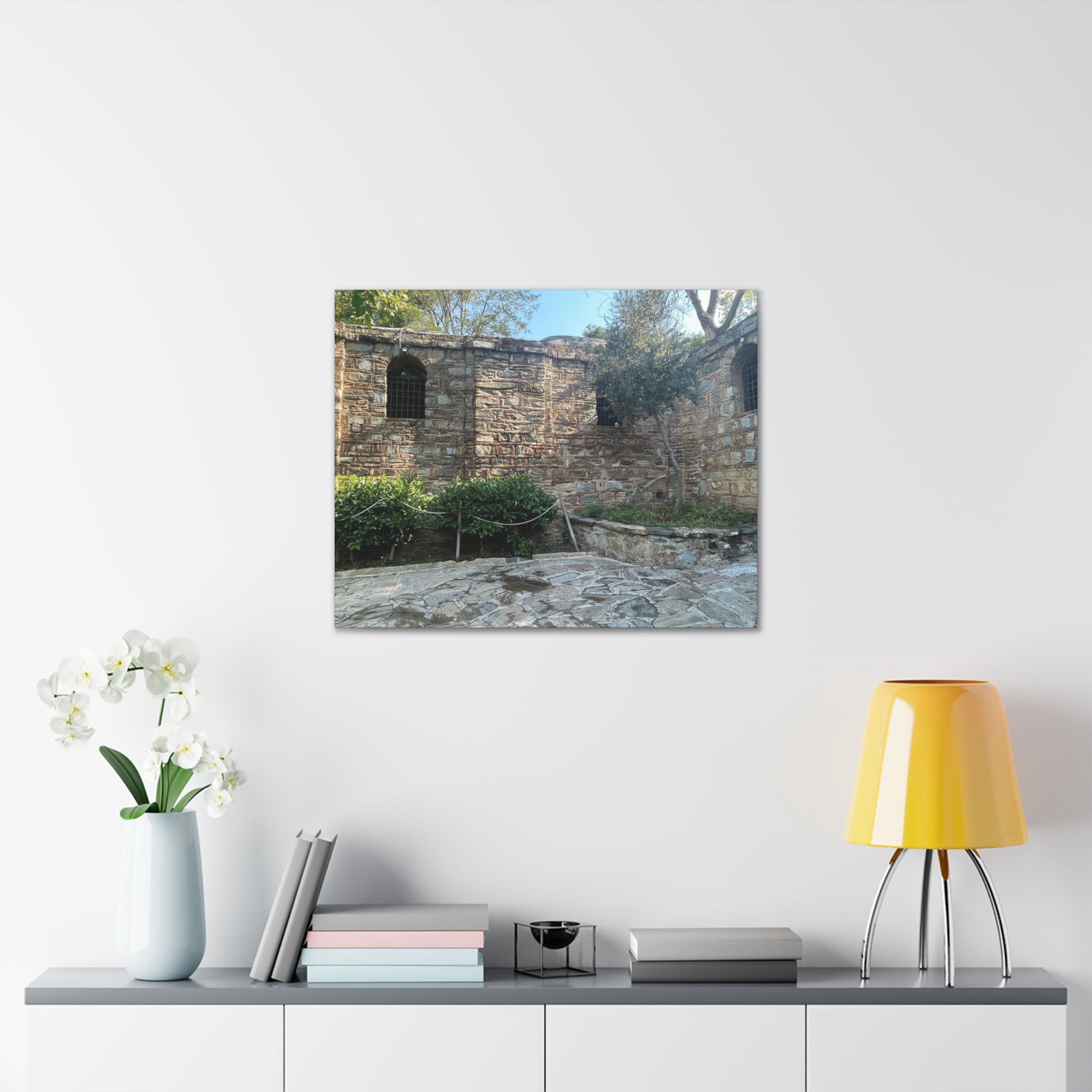 Mary's Home Ephesus Turkey Canvas Wrap