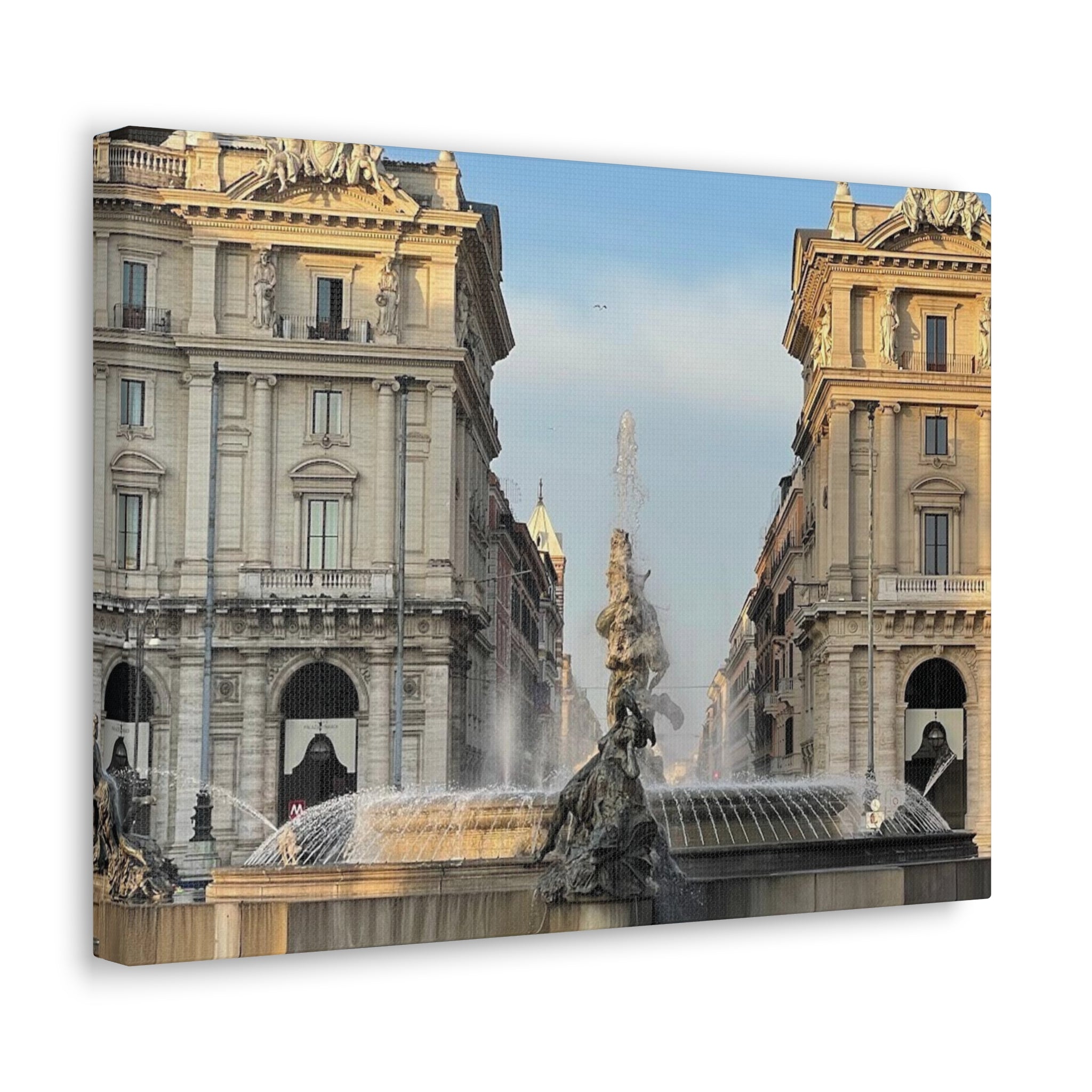 Rome Italy Canvas Wrap