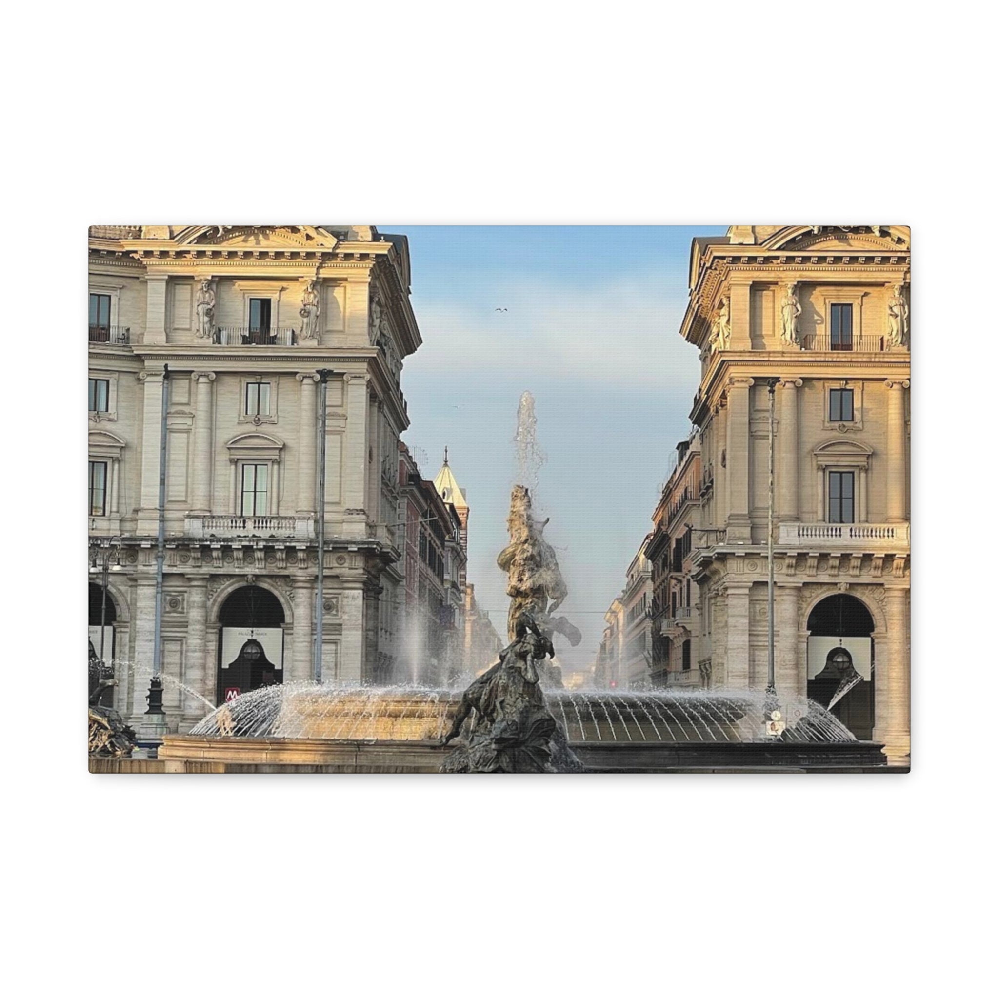 Rome Italy Canvas Wrap