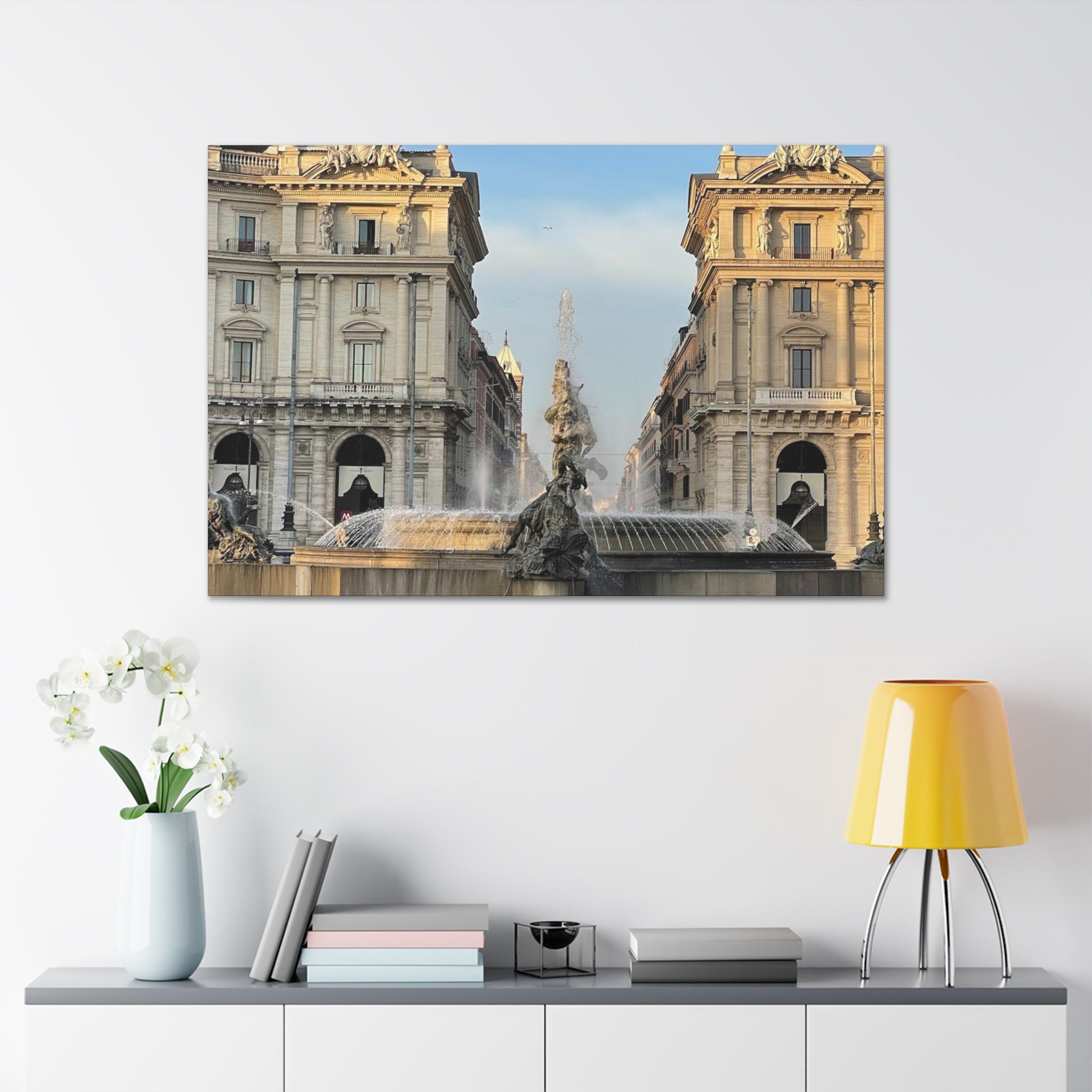 Rome Italy Canvas Wrap