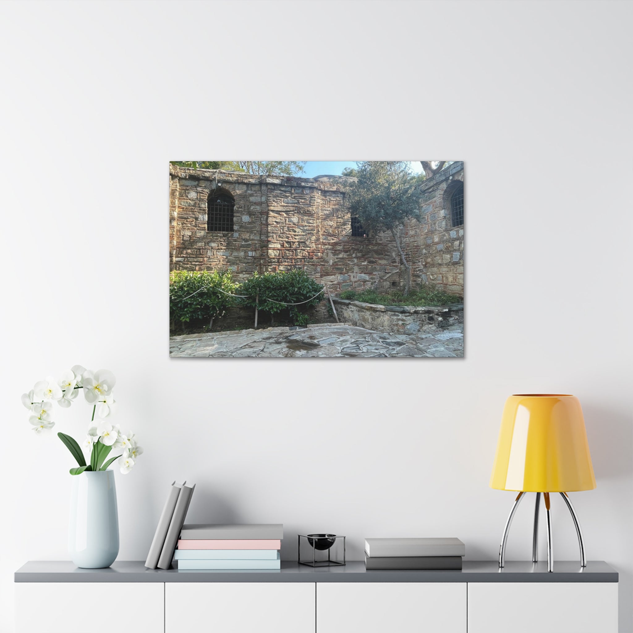 Mary's Home Ephesus Turkey Canvas Wrap