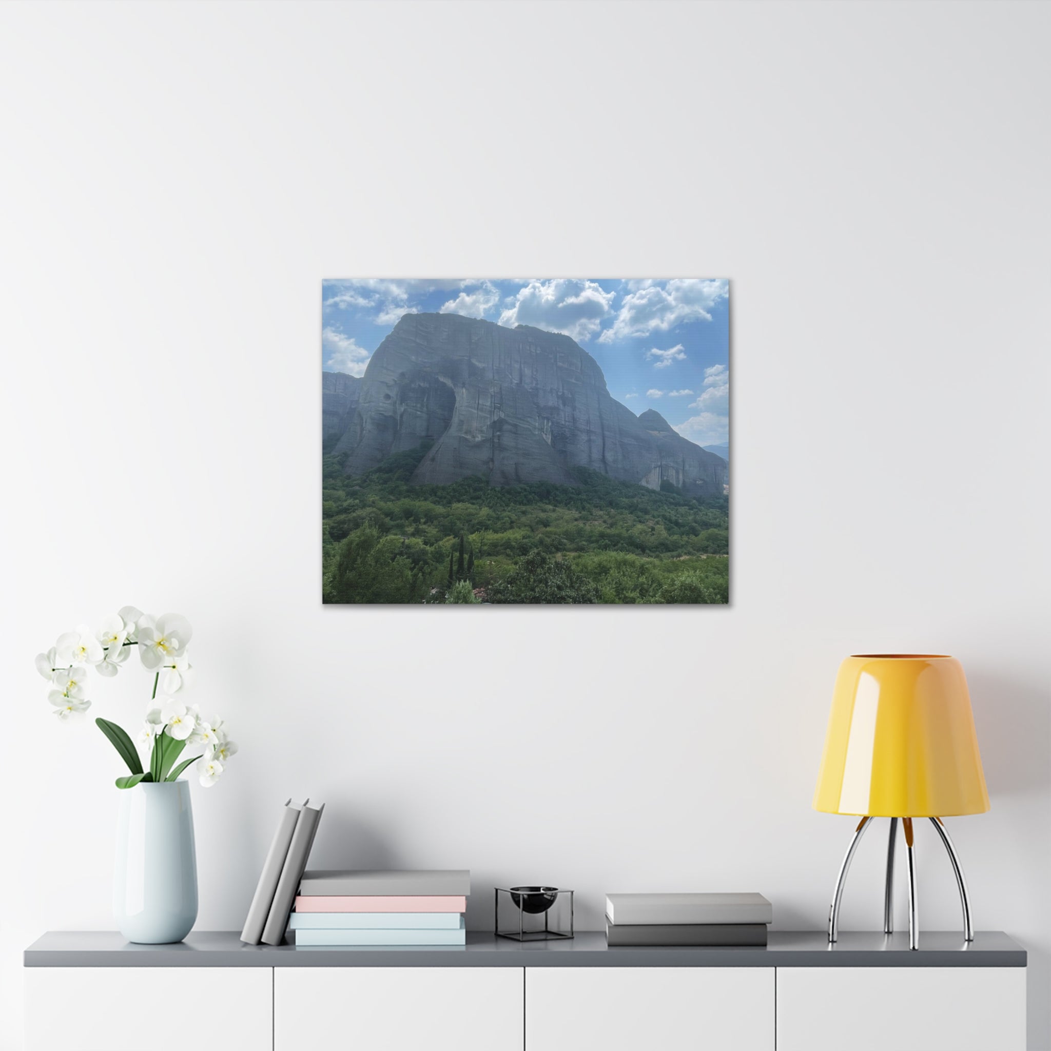 Meteora Greece Canvas Wrap