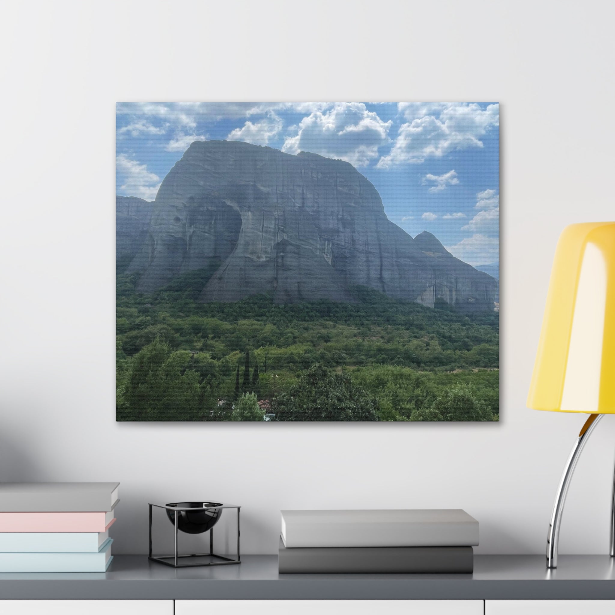 Meteora Greece Canvas Wrap