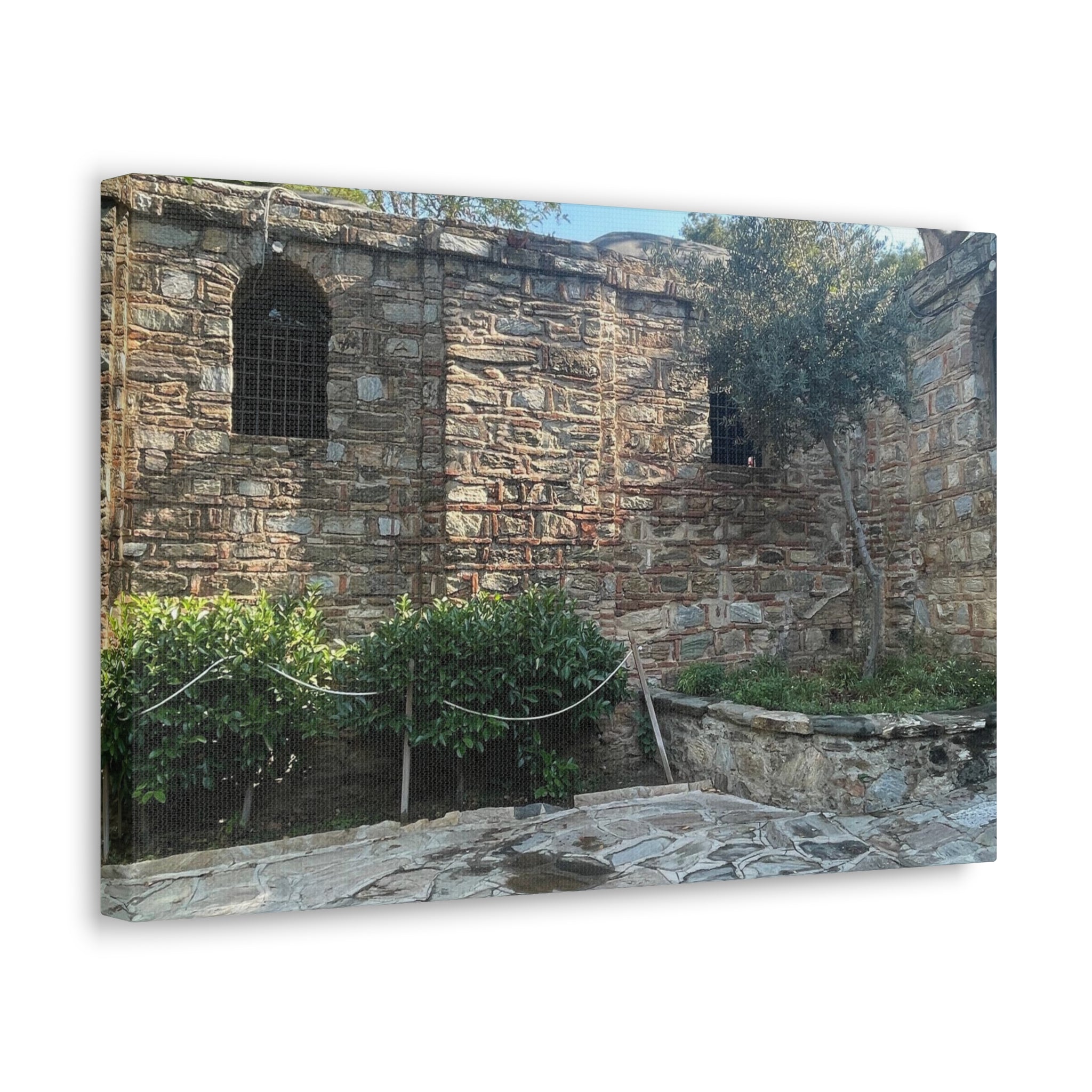 Mary's Home Ephesus Turkey Canvas Wrap