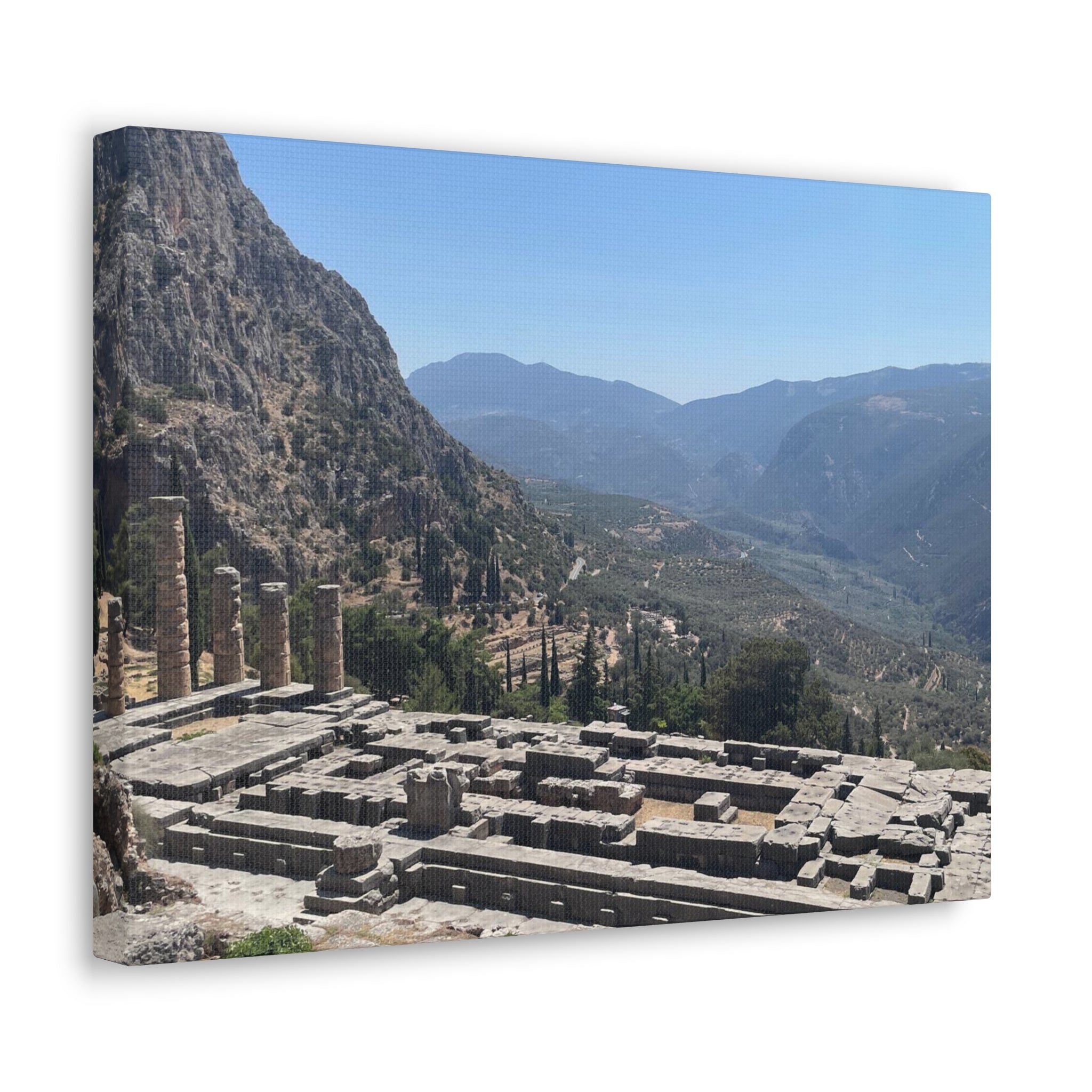 Ancient Delphi Greece Canvas Wrap