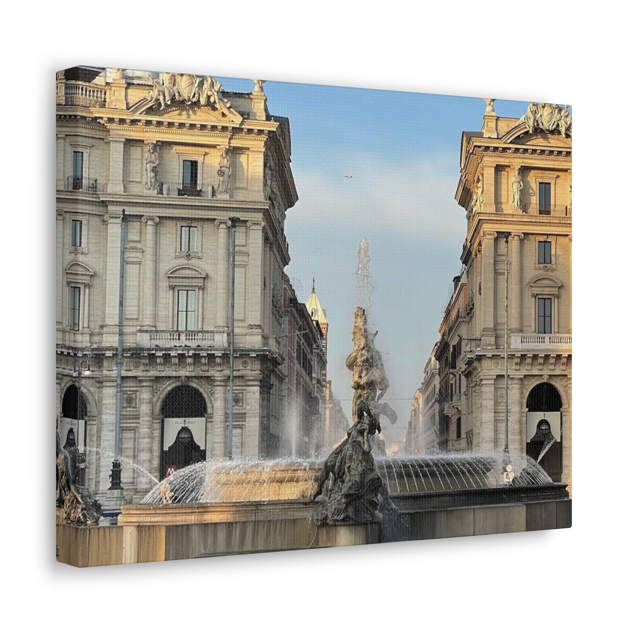 Rome Italy Canvas Wrap