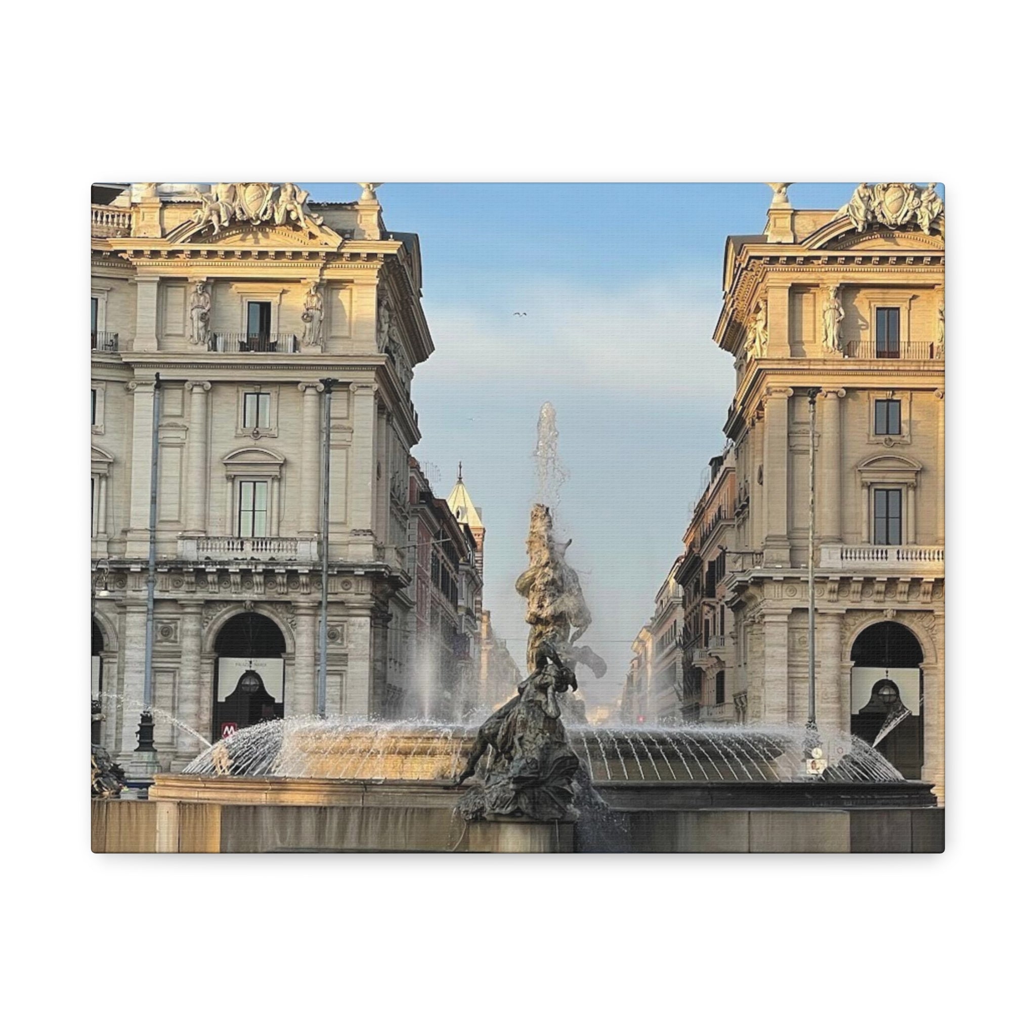 Rome Italy Canvas Wrap