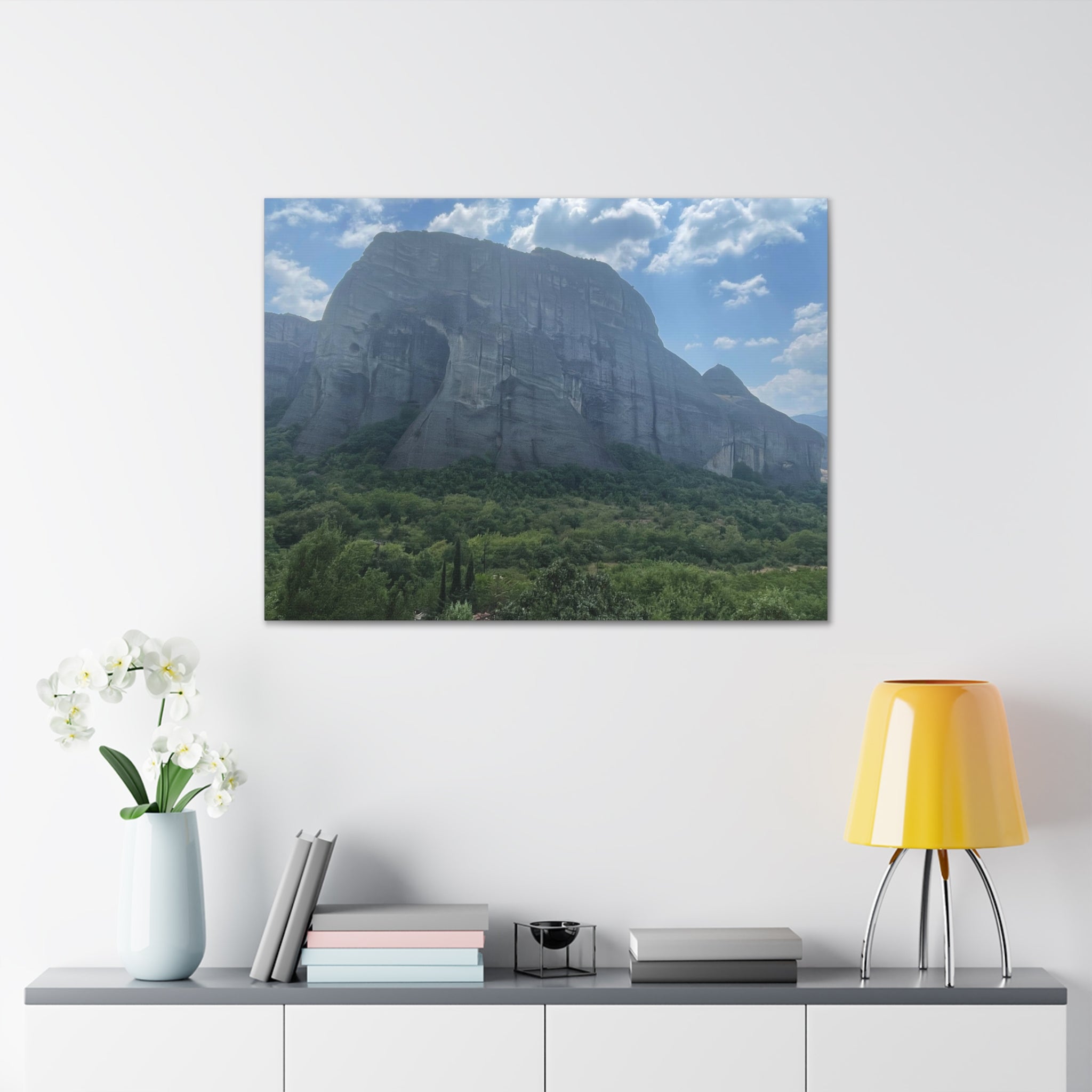 Meteora Greece Canvas Wrap