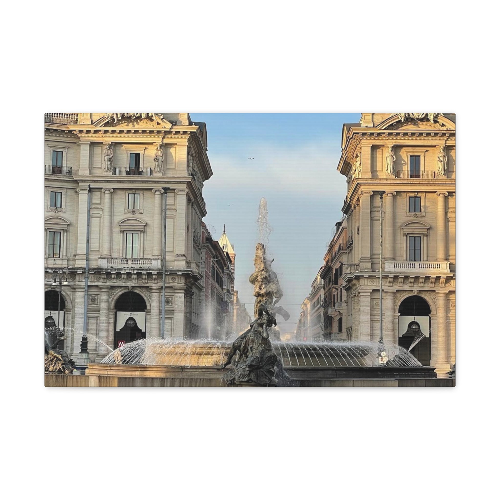 Rome Italy Canvas Wrap