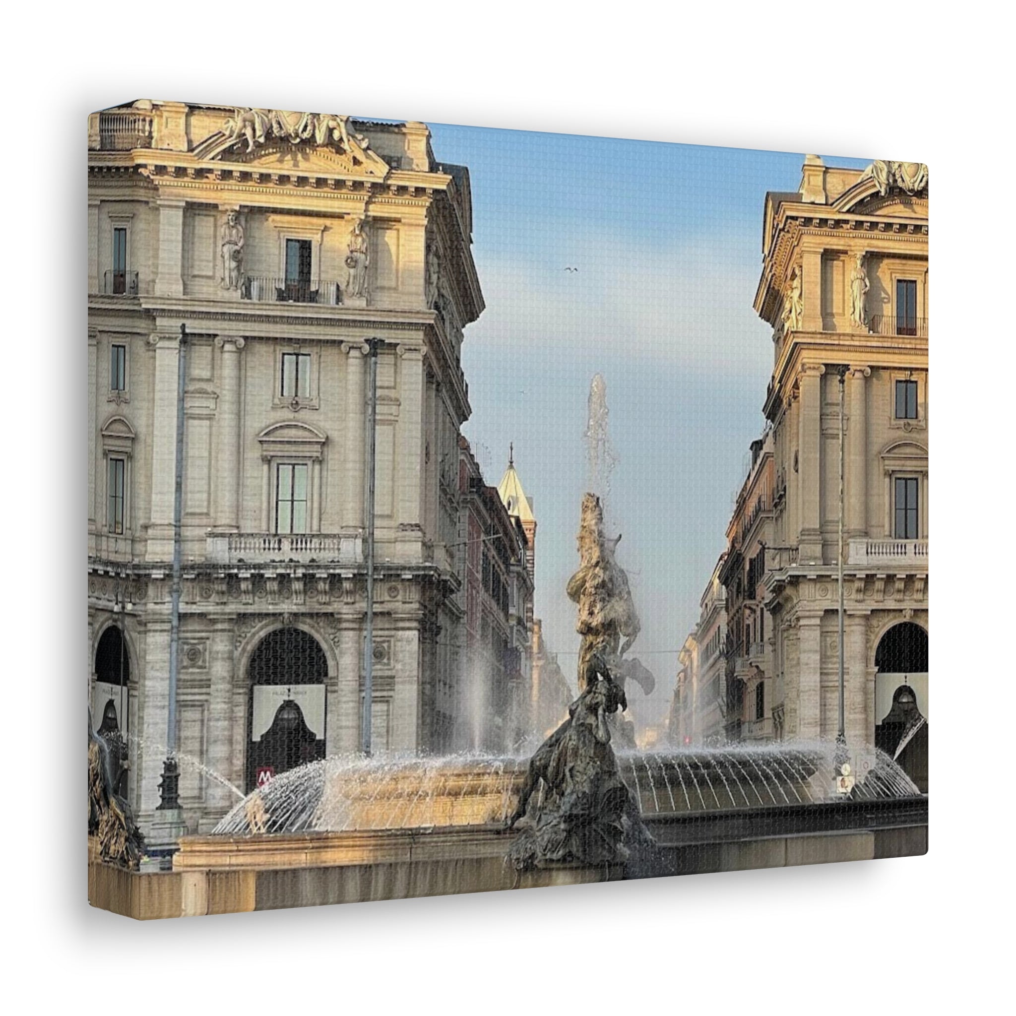 Rome Italy Canvas Wrap