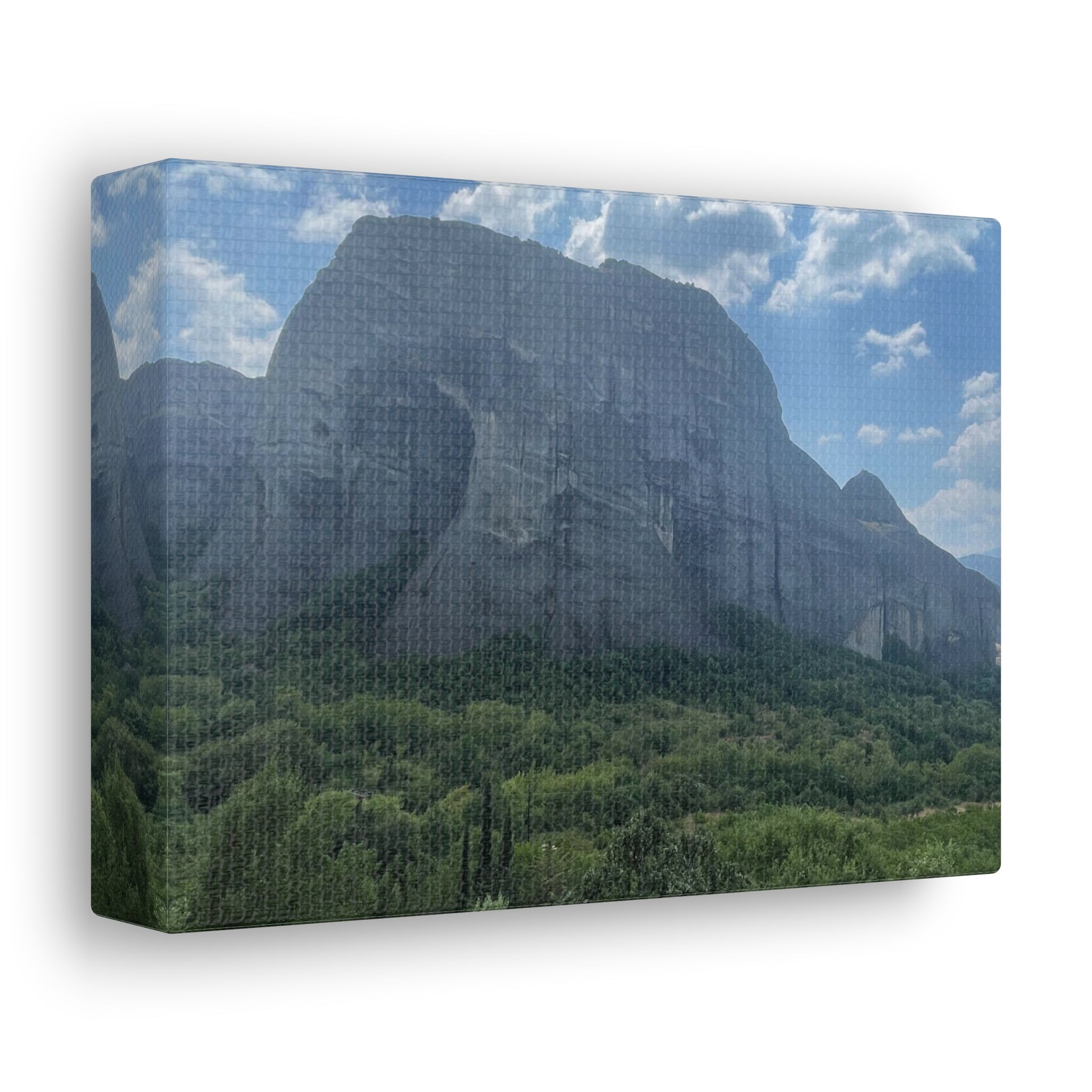 Meteora Greece Canvas Wrap